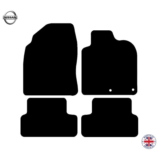 Nissan Qashqai N8 2006-2014 Car Floor Mat Set