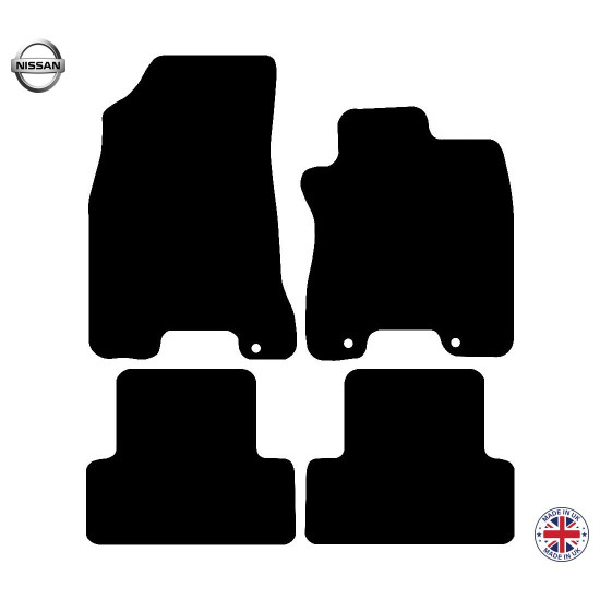 Nissan X Trail 2007-2014 Car Floor Mat Set Nissan X Trail 2007-2014 Car Floor Mat Set