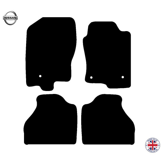 Nissan Navara 2011-2015 Car Floor Mat Set