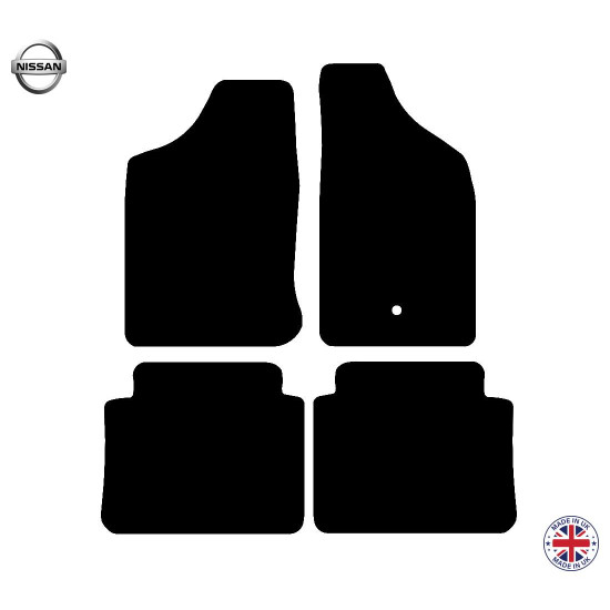 Nissan Navara Double Cab 1997-2005 Car Floor Mat Set