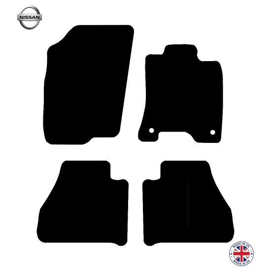 Nissan Navara NP300 2016-2024 Car Floor Mat Set
